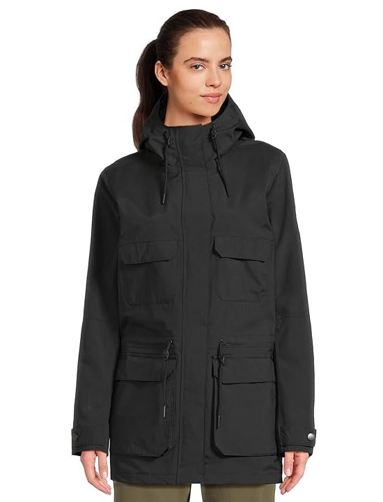 Helly Hansen Escape Utility Raincoat Womens Jacket Black